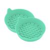 2Pcs Car Coasters Silicone Drink Cup Holder Protector with Handle Design Easy To Clean Car Water Coaster