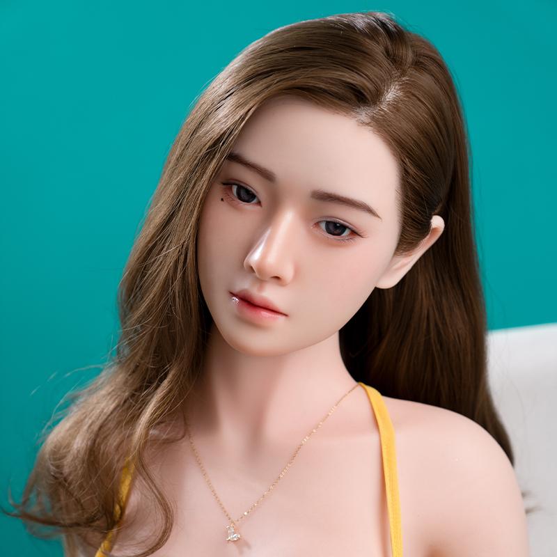 Rozhraní M16 Vhodné pro 148-172cm Pevná Panenka TPE Hlava Orální Sex Vynikající Líčení Sexuální Panenky Příslušenství Muži