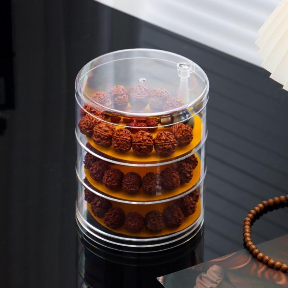 Dust Proof Transparent Storage Box Bracelet Necklace Jewelry Holder Case  Jewelry