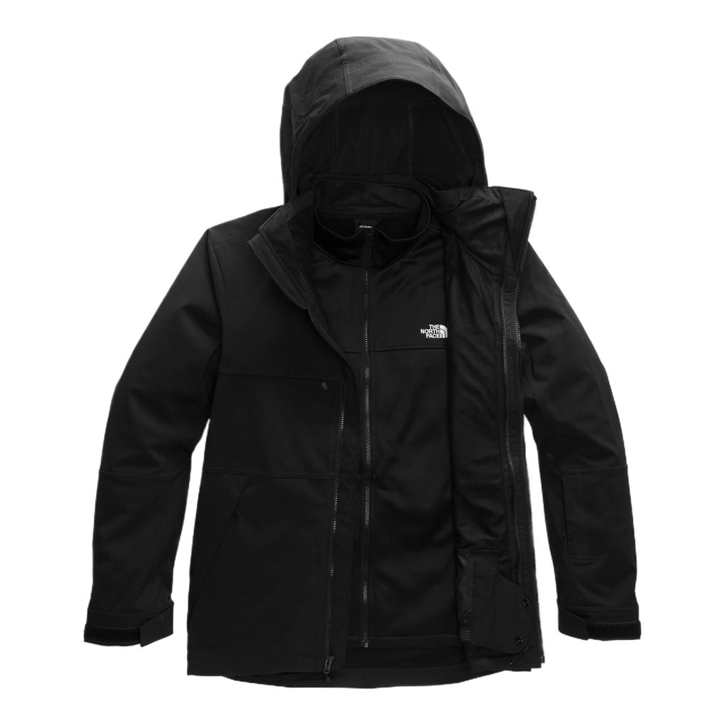 The North Face Куртки Мужские Черные С Капюшоном (отрывной) Средний прямой крой NF0A4QX8-JK3