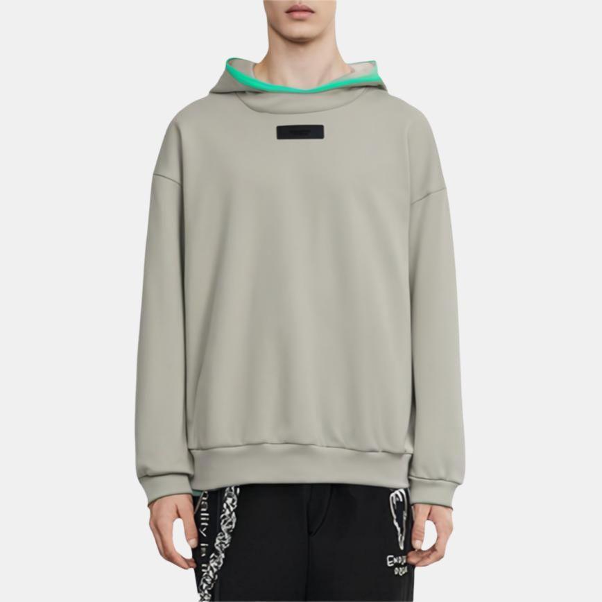 Fear of God Essentials Hoodie Seal Men Tops Grey 192SP242055F