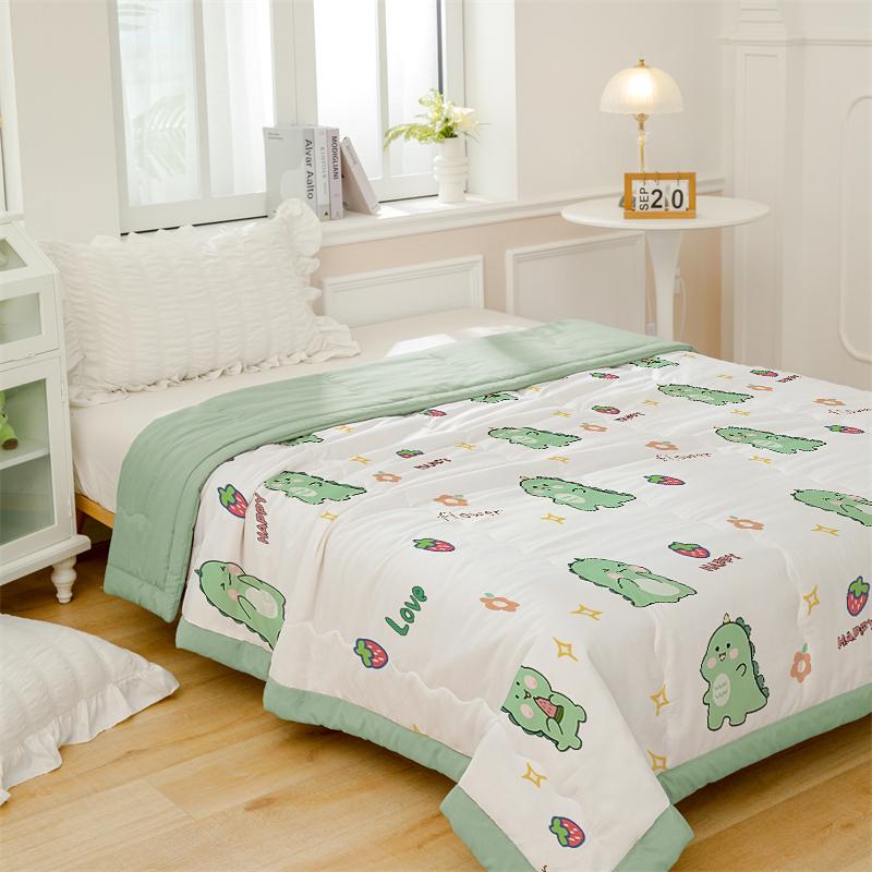 YanYangTian Summer Thin Quilt Comforter Soft Air Conditioning Four-season Quilt/Duvet/Blanket Bed Duvets 150 Single Bed Quilt