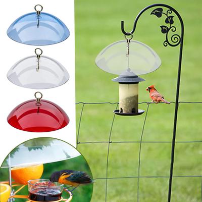 Anti-Squirrel Bird Feeders Protective Cover, Dome Protective Dome, Rain Protective Cover For Hanging Bird Feeders