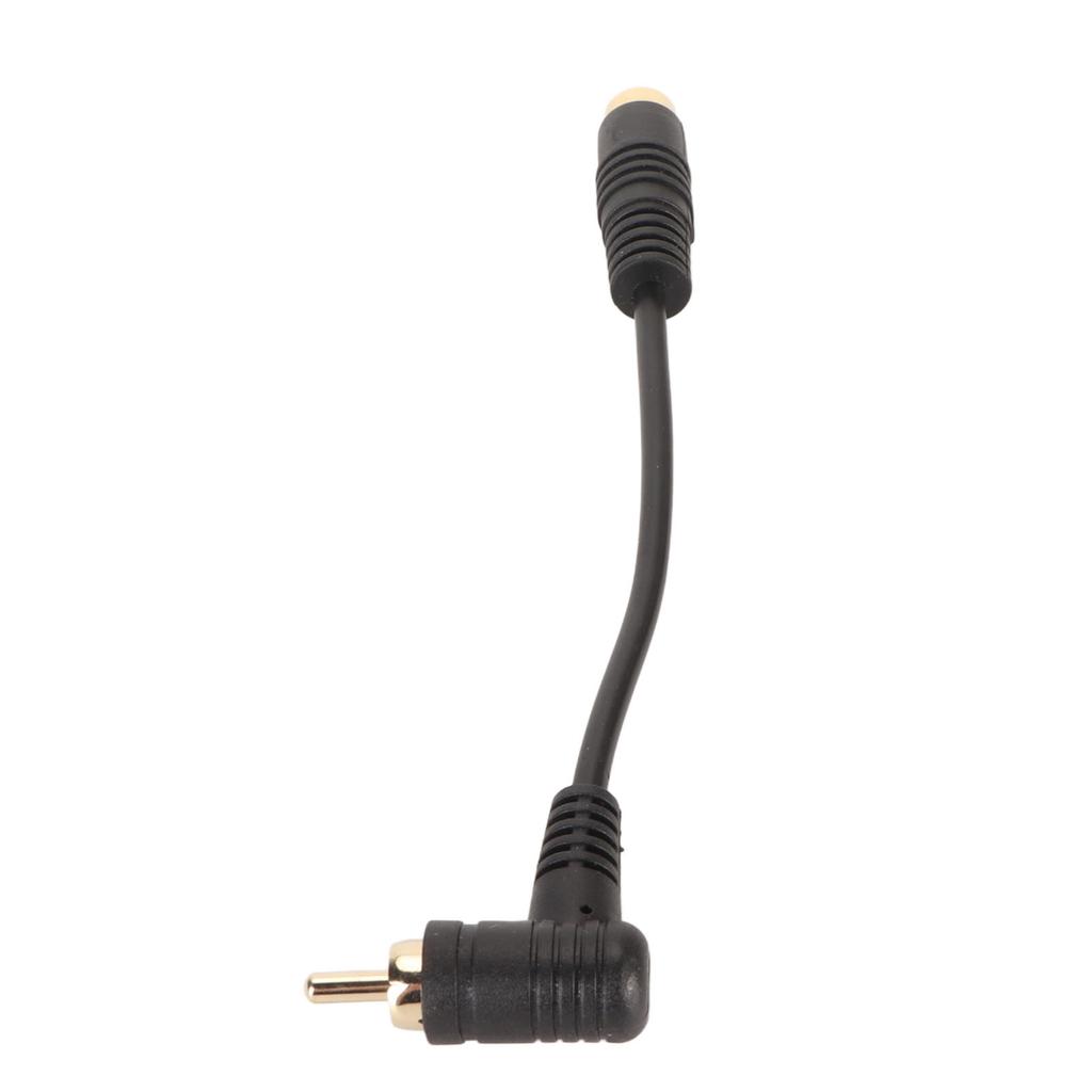 4pin Video Samice na 90 Stupňů RCA Samec Kabel Plug and Play Mini DIN 4 Pin na RCA Kabel Kompozitní