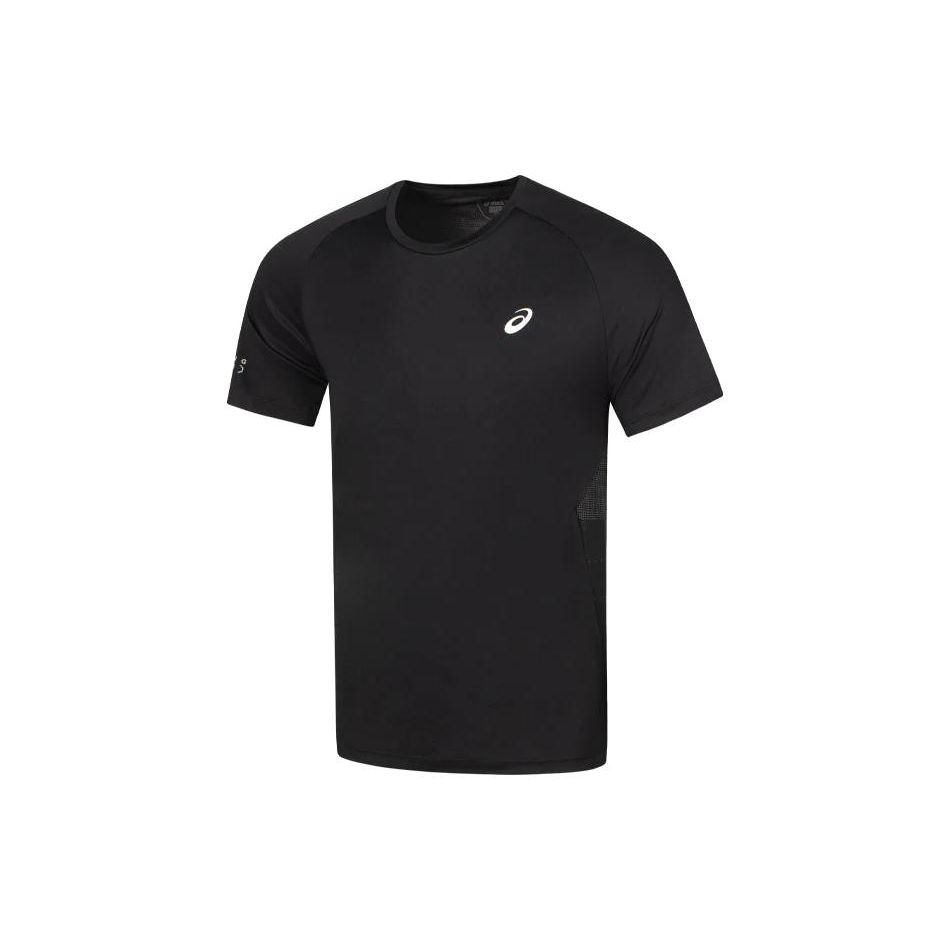 

Asics Luminous Logo Printed Short Sleeve Crew Neck T-Shirt Men Tops 2011C974-001 M