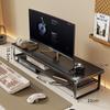 Office Desktop Monitor Stand with Drawer for Storage and Organization