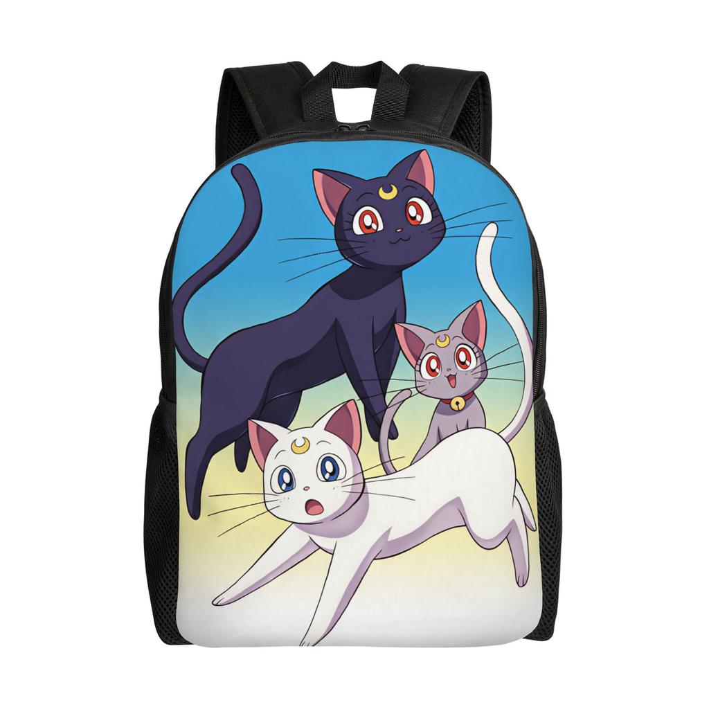 Sailors Moon Backpack Outdoor Backpacks Girl Custom Soft High School Bags Stylish Rucksack