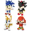 6Cm High Particle Building Blocks Assembly Toys Mini Desktop Ornaments Room Decoration Halloween Christmas Anime Cartoon Kawaii