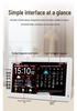 5,8G WiFi Intelligenter Wetter- & Mondkalender mit Temperaturanzeige und Mobiler Bildschirmsynchronisierung, 13-15 Zoll