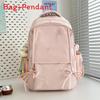 Youthful Nylon Backpack For Girls With Large Capacity And Ergonomic Shoulder Straps For School Use