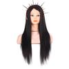 Gothic Punk PU Belt Hair Band With Rivet Studded Design Cool Hairhoop For Women Daily Wear and Festival Gathering