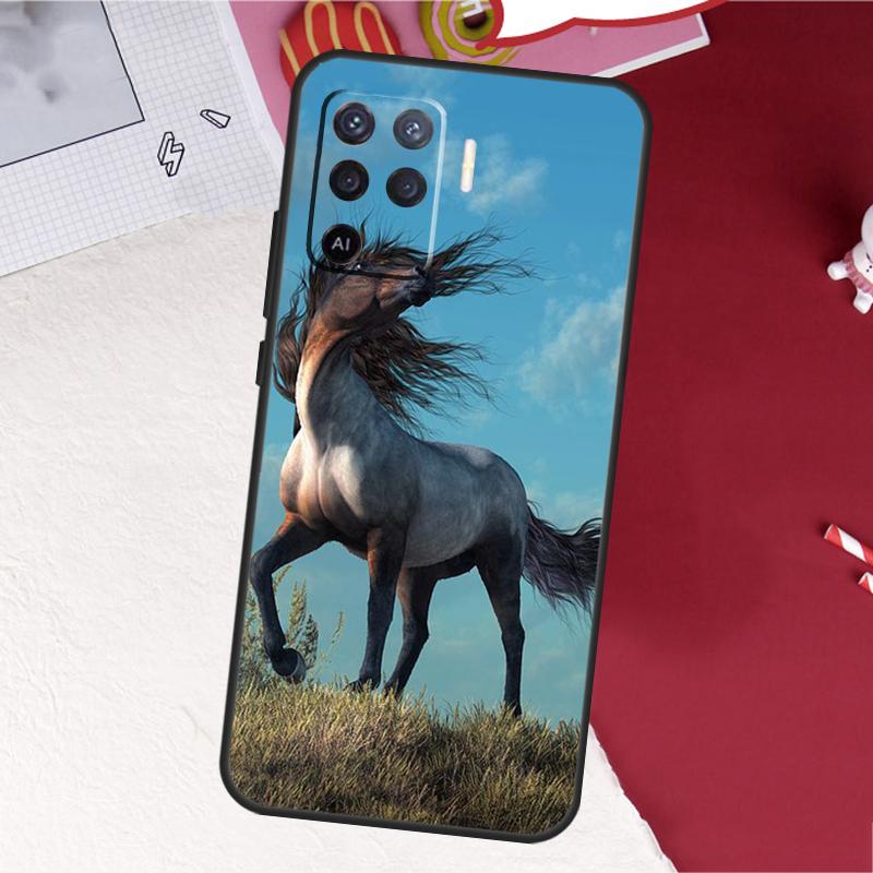 

Galloping Horse Case For Oppo A17 A57 A77 A74 A54 A94 A78 A98 A18 A60 A80 A40 A38 A58 A96 A76 A16 A15 A5 Pro OPPO A57 5G