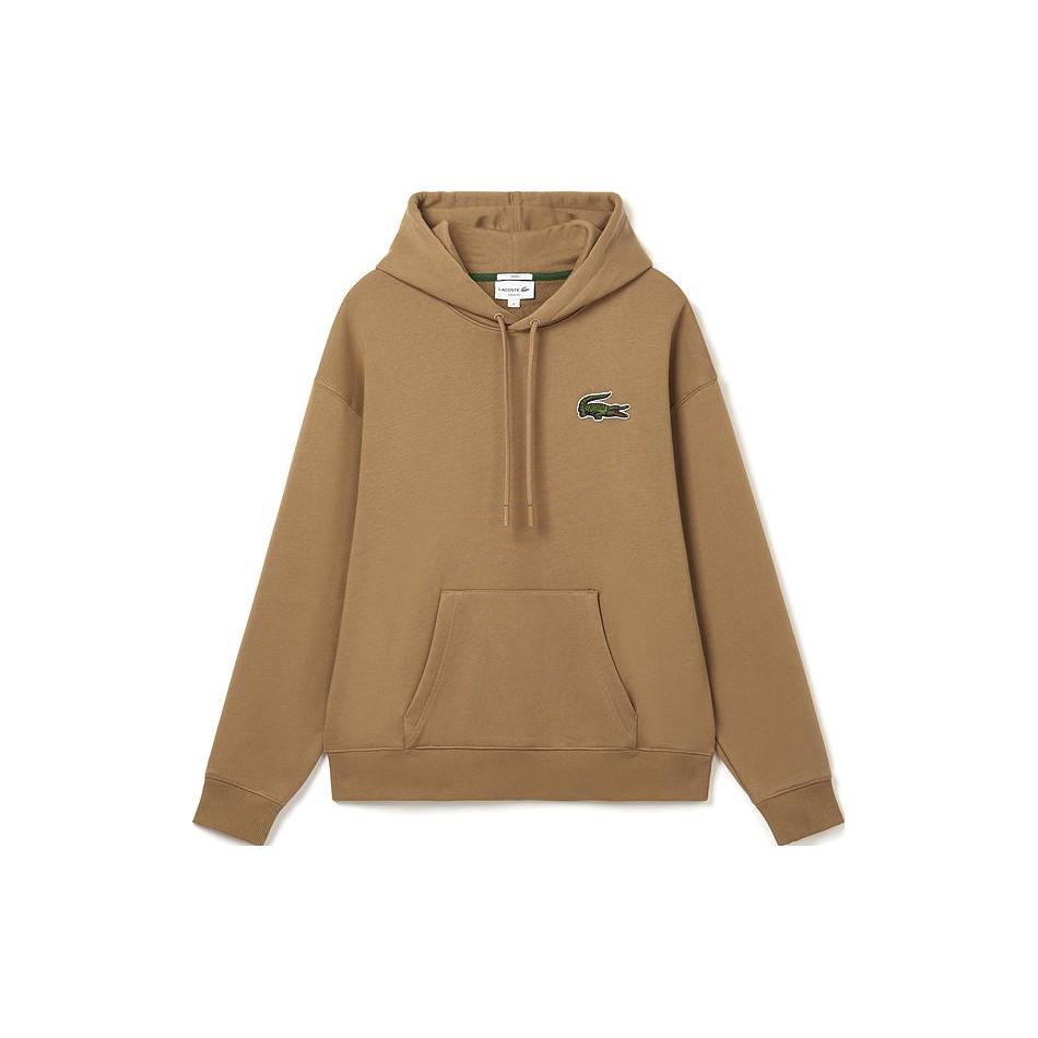 LACOSTE Logo-patch Organic-cotton Hoodie SH6404-2-SIX