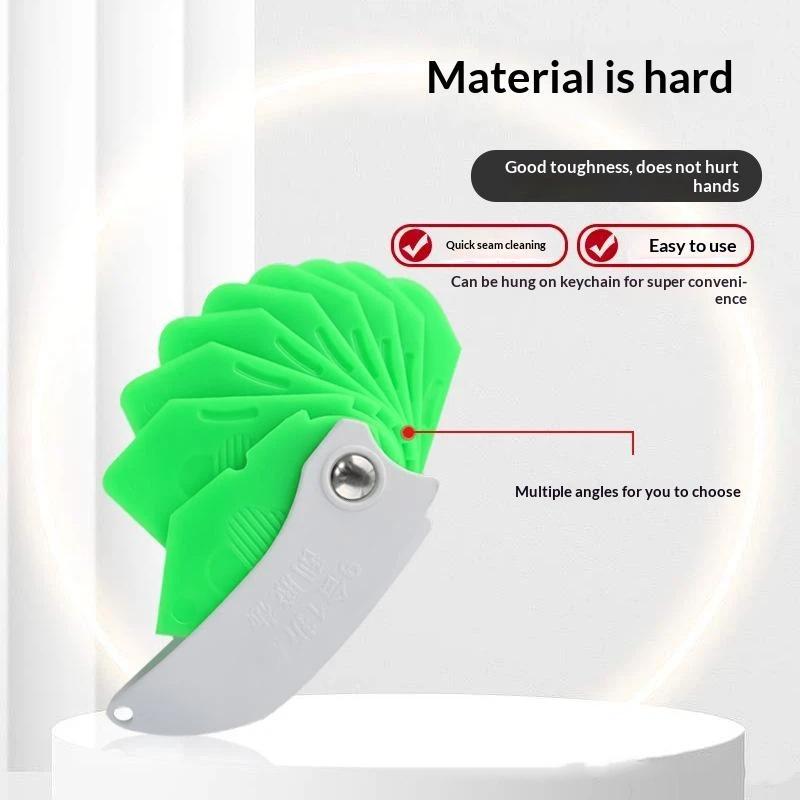 9-In-1 Silicone Caulking Tool Professional Sealant Spreading Joint Sealant Spreader Spatula Tile Window Grout Edge Removal Tool