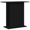 VidaXL Aquarium Stand Black 36x75x72.5 Cm Engineered Wood 833648