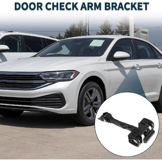 Door Check Strap Stopper Limiter for Volkswagen Jetta IV 2010-2018 No.5C6837249B | Front Left Right Door Check Bracket Stop Door Checker Arm Assembly