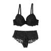 French Sexy Lace Lingerie Set for Small Chest Gathered and Lifted Anti-sagging Women's Bra