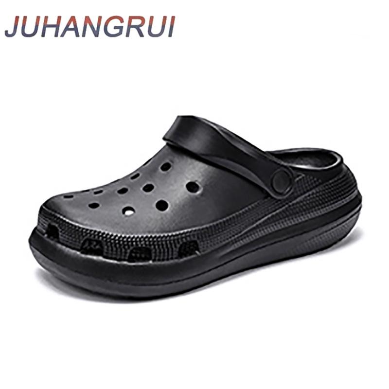Womens Home Slippers Men's Sandals Summer Garden Clogs Shoes Man Beach Slipper Outdoor Waterproof Soft Slides Casual Anti Slip