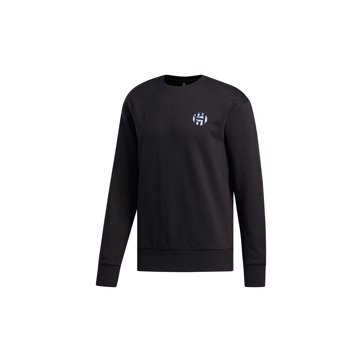 

Adidas Harden Crew Зимняя баскетбольная спортивная толстовка Мужские топы Черные FM0026 L