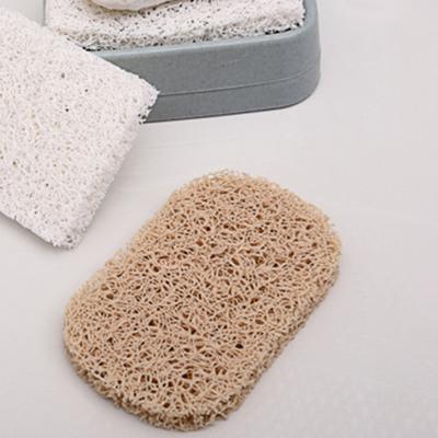 4 Stück Seifenabtropfpad, zufälliges Schneiden, Badezimmerversorgung, breite Anwendung, multidirektionales Gewebe, effizientes Ablassen von Seifenstangenhalter