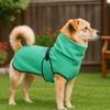Warm Dog Anxiety Vest Windproof Dogs Calming Jacket Solid Color Pet Vest Coat  Walking