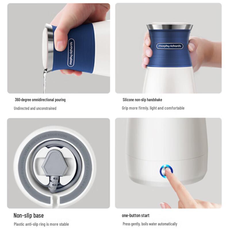 Morphy Richards Portable Electric Travel Kettle MR6090 CN Plug (adapter Included)