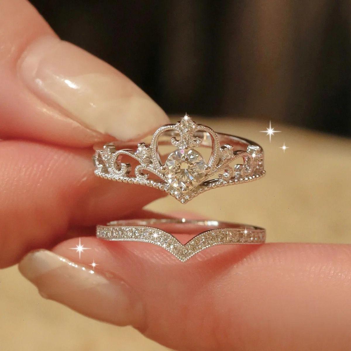 

Fashion Crown Adjustable Ring for Women Copper Metal Irregular Geometry Punk Vintage Rings Girls 2026 New Y2K Trendy Jewelry