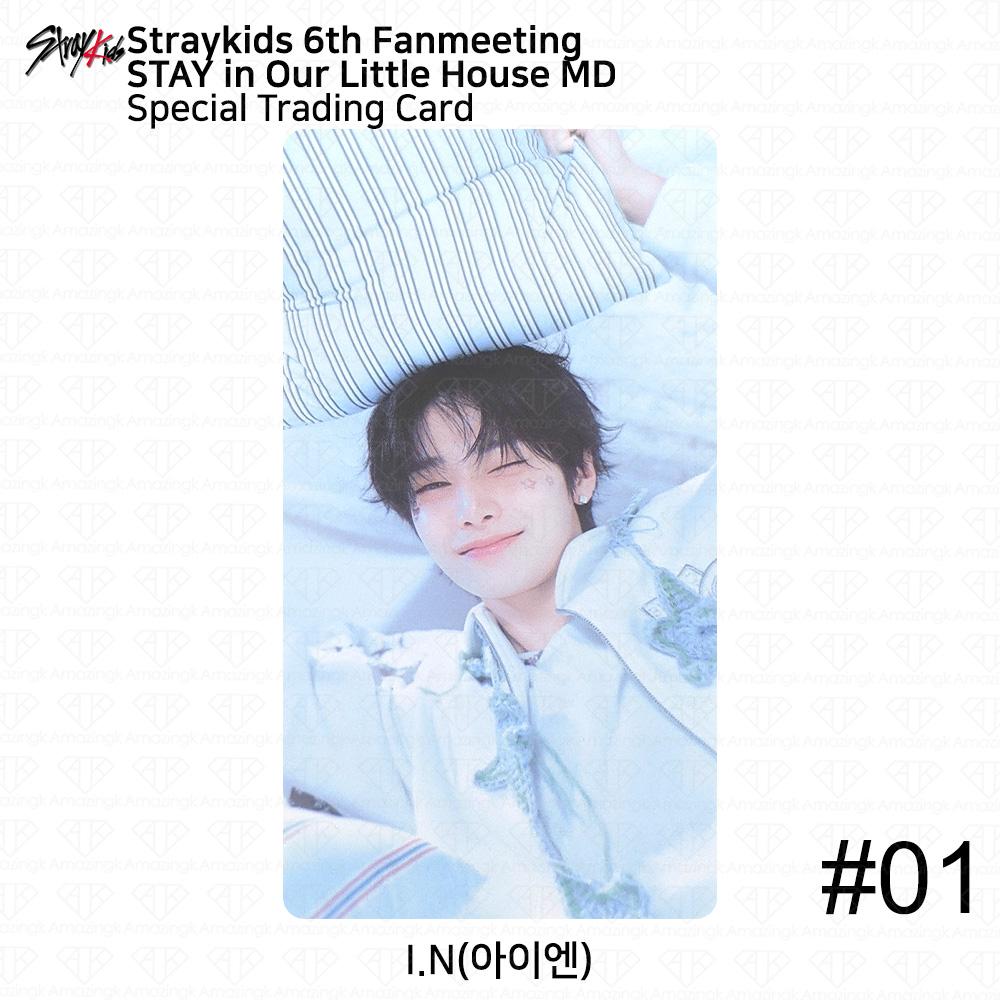 STRAY KIDS 6th Fanmeeting STAY in Our Little House MD Special Trading Card