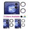 For Honor Magic V Flip 2 Metal Ring Tempered Glass Camera Lens Protector For Honor 400 Pro Lite Positioning Protective Lens Film