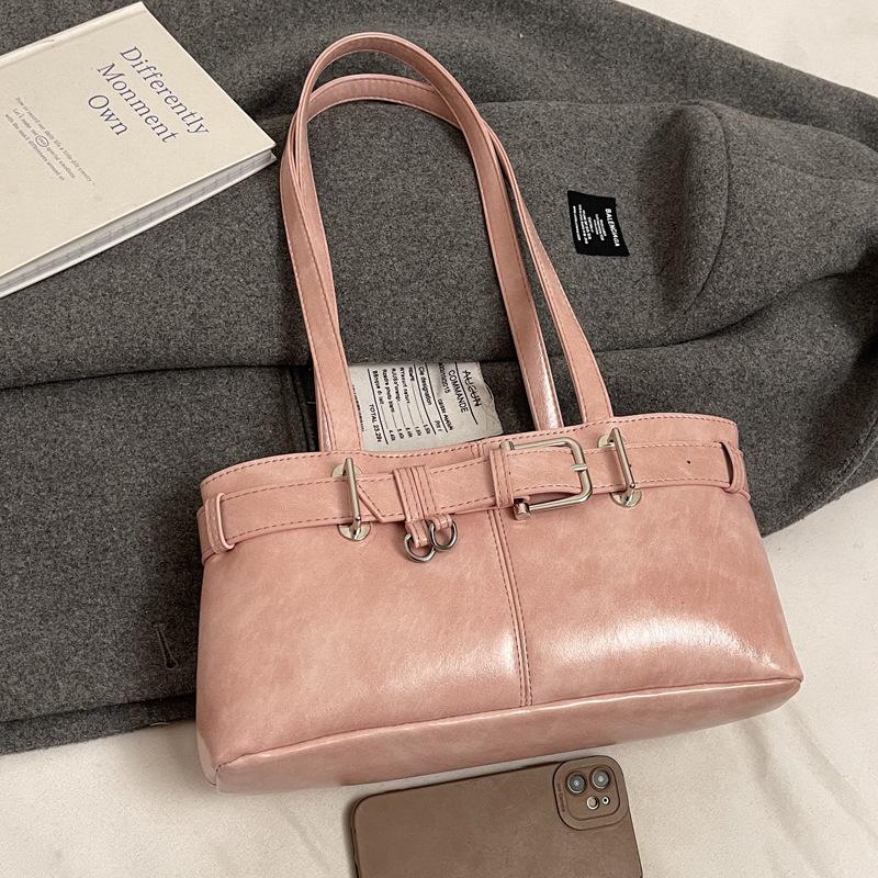 Korean niche underarm bag women's 2025 new trendy autumn and winter fashion commuter shoulder bag simple and versatile handbag