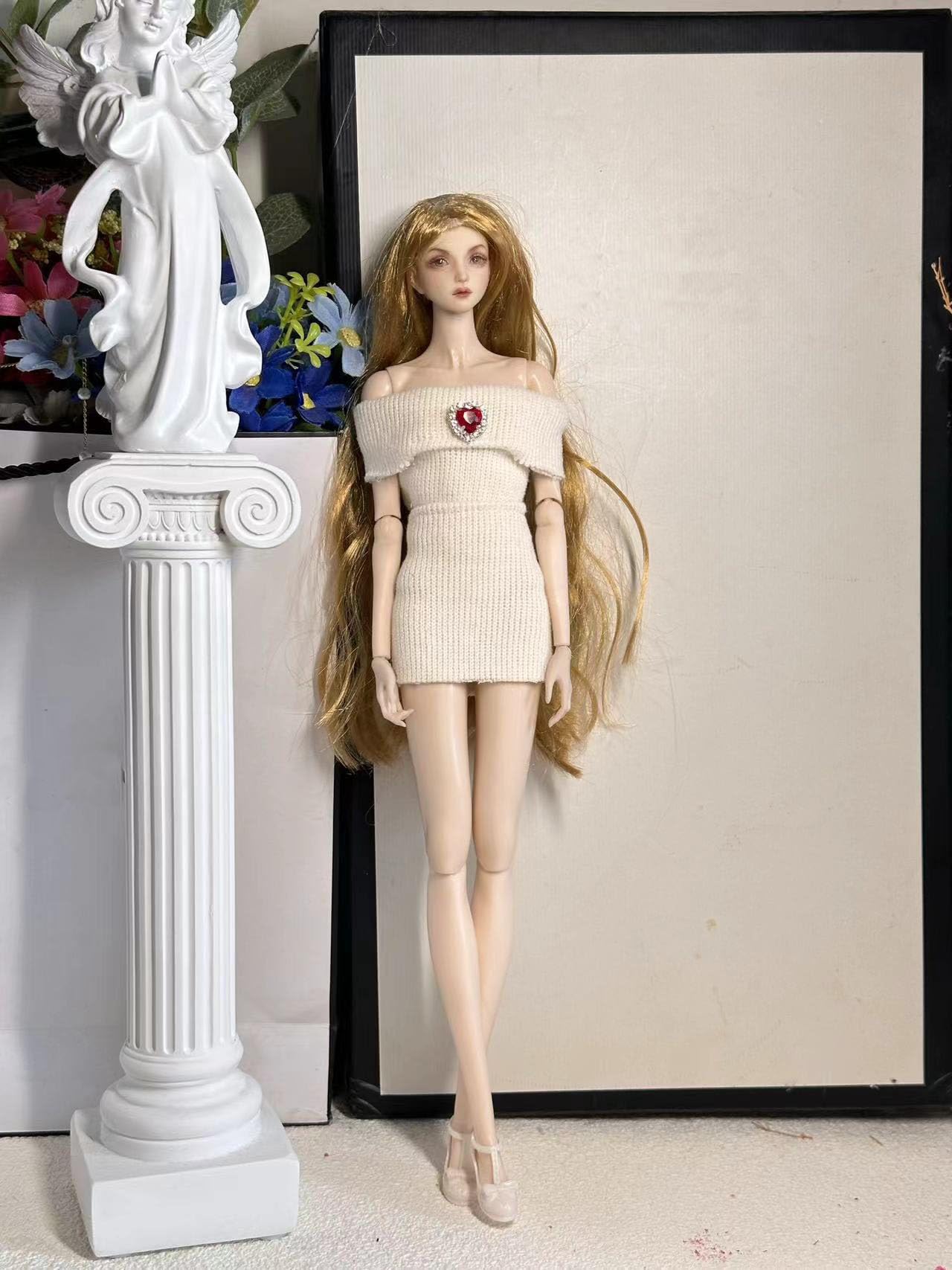 

1/6 scale 30cm ob27 one-piece skirt, secretary skirt (body, head, shoes, etc. not included)