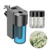 Electric Air Freshener for Home Smart Car Sprayer, Automatic Aroma Diffuser Vehicle AC Vent, USB Rechargeable Essential Oil Interior And Use