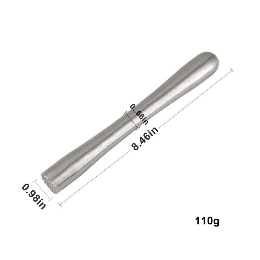 

Мадлер из нержавеющей стали, износостойкий, с удобной рукояткой, барный инструмент