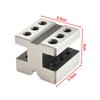 V Block Tool Fixture with Clamp Set Designed for Precision Mechanical Parts Inspection and Round Blanks Support