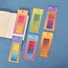 200 Sheets Creative Transparent PET Memo Pad Posted It Sticky Notes Planner Sticker Notepad School Supplies Students Stationery