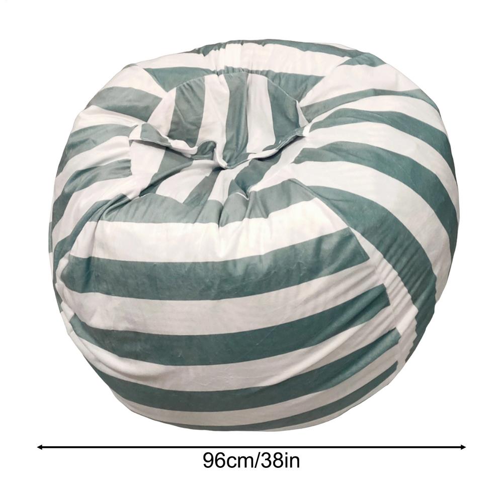 Bean Bag Storage Stuffed Animal Chair Kids Toys with Zip microfiber flannel Children Kids Plush Toy Organizer Large Capacity