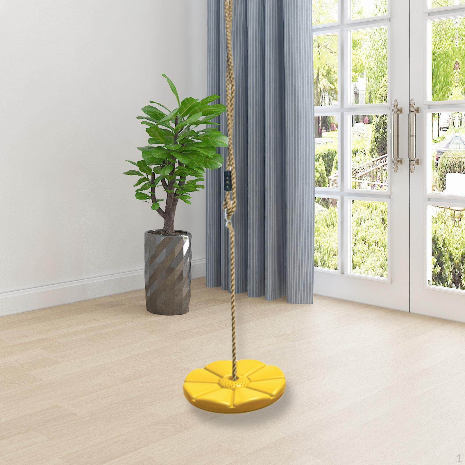 

Набір дискових гойдалок. Міцне дерево для скелелазіння на мотузці для зовнішнього саду