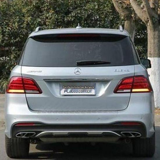 AMG GLE43 Tailpipe for Mercedes GLE320/350/400/450/500 Coupe SUV Exhaust Mod
