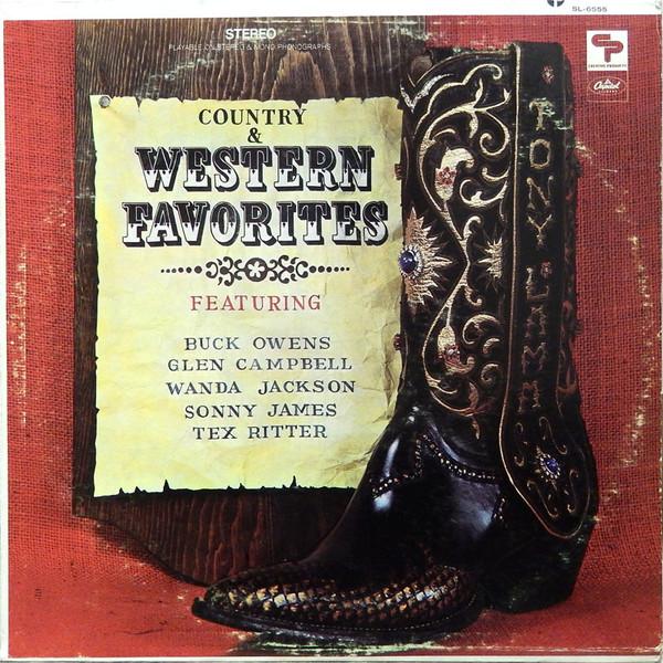 

LP Record VARIOUS - Country & Western Favorites SL6555 CREATIVE PRODUC US Country/Folk Used