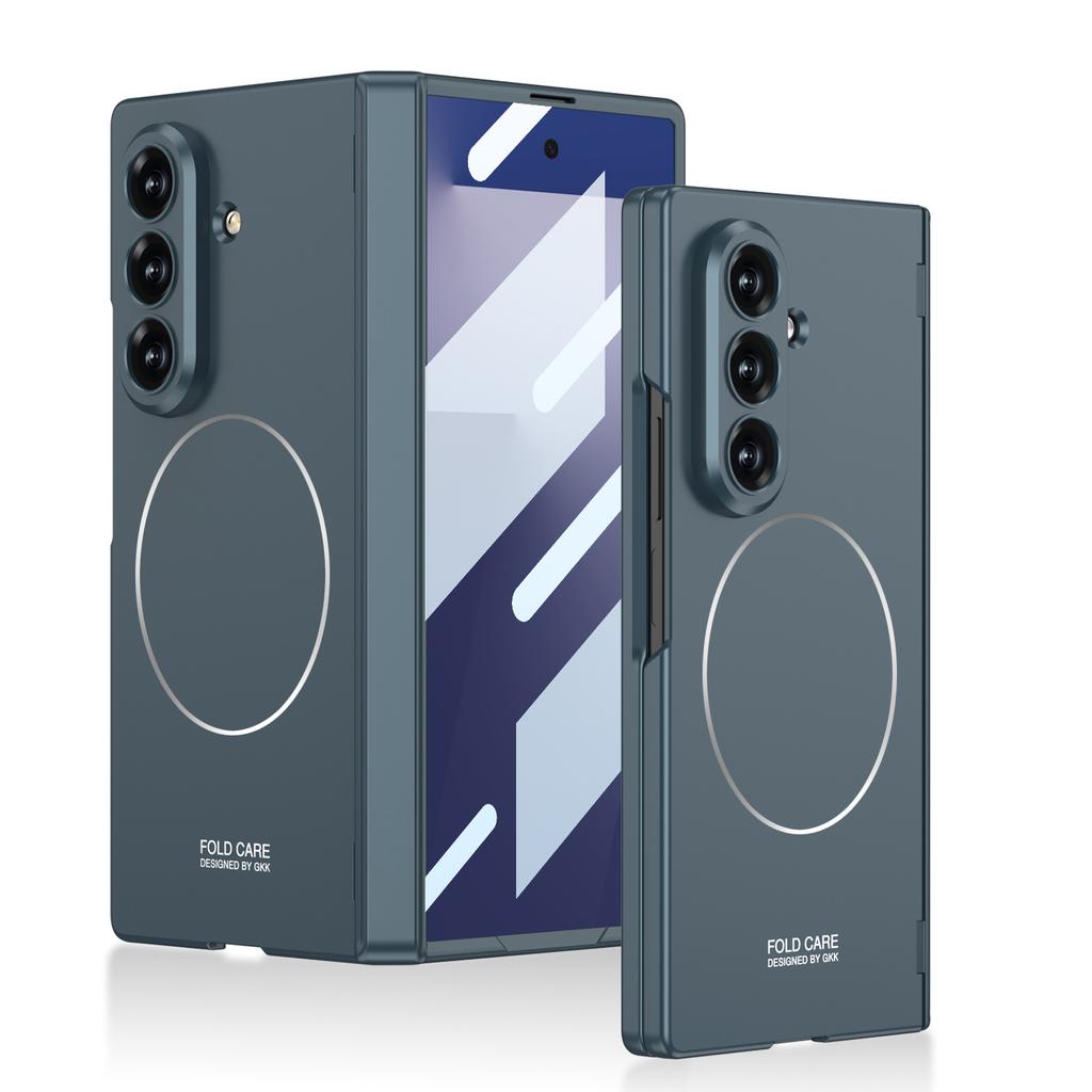 Magnetic Hinge Protective for Samsung Galaxy Z Fold 7 8 Ultra Wide Case with Glass Film Fold7 Fold8 Magsafe Shockproof Cover