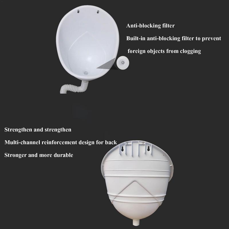 Przenośny bezwodotny pisuar Bezwodotny pisuar dla mężczyzn Przekierowanie moczu Toaleta zewnętrzna Zewnętrzne pisuary kempingowe Wydajne kempingowe