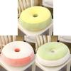 Sweetheart Macaron Round Cushion With Striped Pattern For Living Room And Bedroom Decor