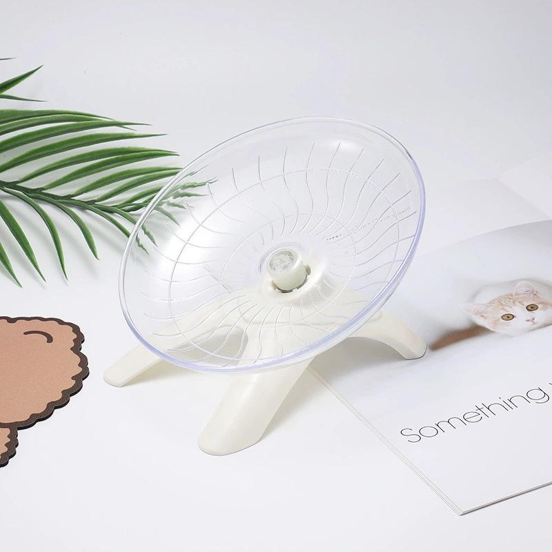Golden Bear Silent Running Wheel & Flying Disc for Hamsters and Hedgehogs