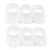 Three-Hole Toe Separator & Bunion Corrector: Soft, Cuttable Hammer Toe Straightener & Protector