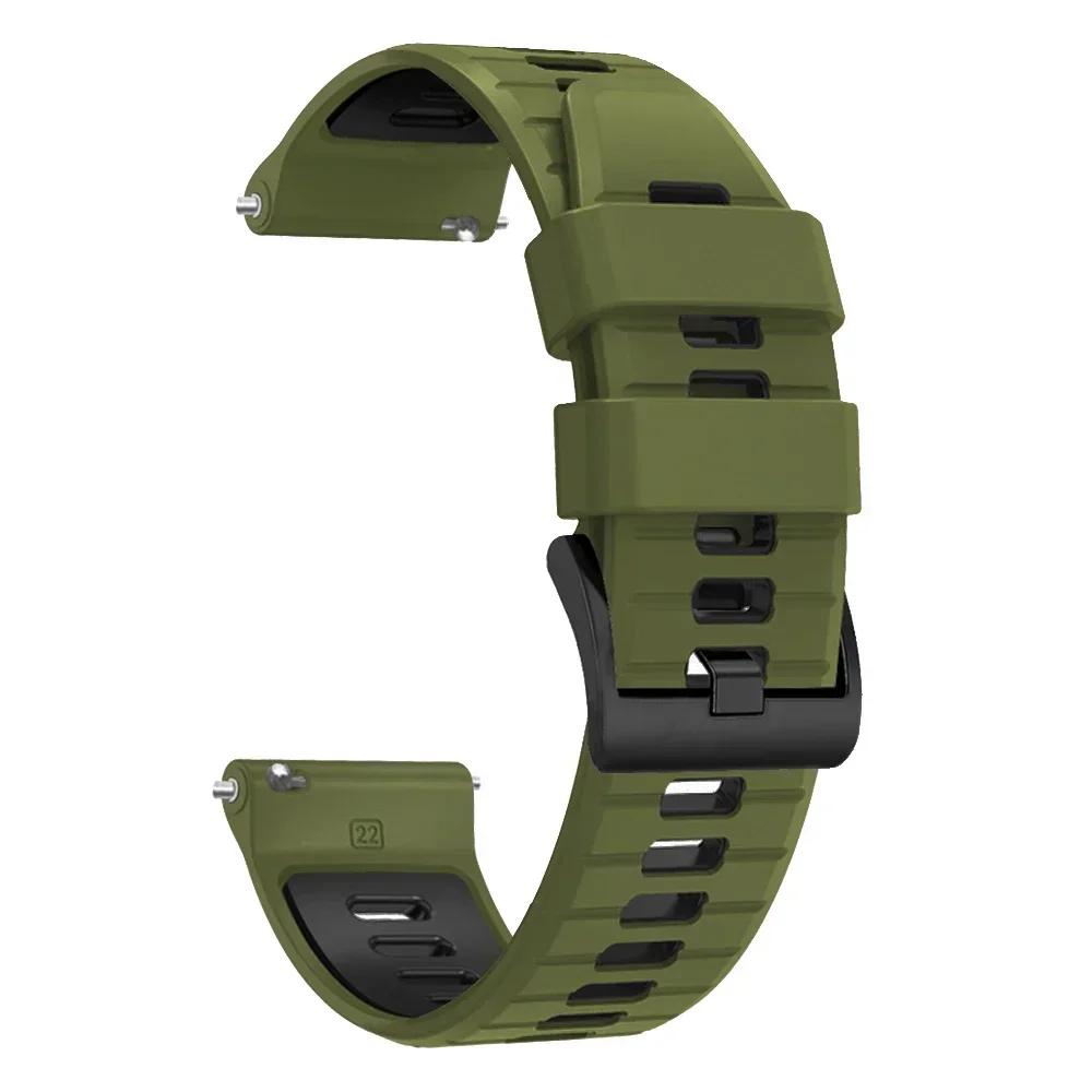 22 mm 20 mm Silikonarmband für Huami AMAZFIT GTR 4 3 Pro 47 mm Sportarmband AMAZFIT GTS 4 3 2e BIP 5 Armband Unisex Weiches Uhrenarmband