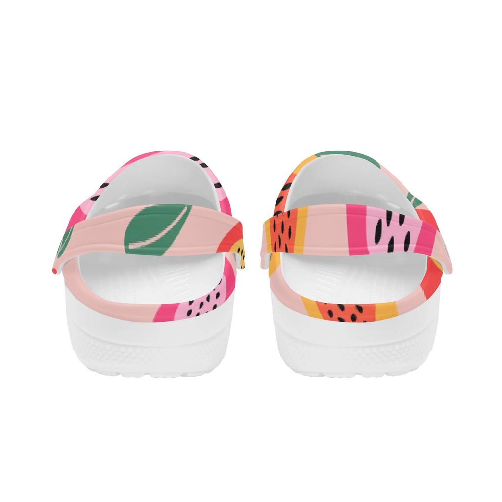Colorful Printed EVA Clogs Adult Unisex Breathable Soft Sole Slip On Casual Shoes Soft Sole Summer Sandals Indoor Outdoor Wear