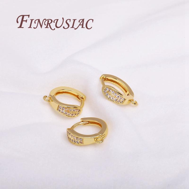 Multi Styles 18K Gold Plated Earwires,Fasteners For Earrings,Hooks For Earring DIY Jewelry Making Supplies,Earring Hook Clasp