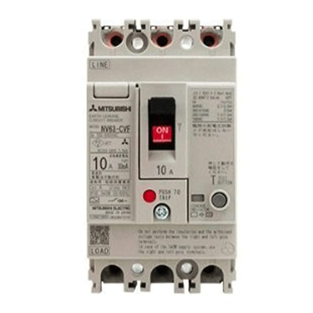 

Mitsubishi Electric 3P 60A 30MA NV63-CVF