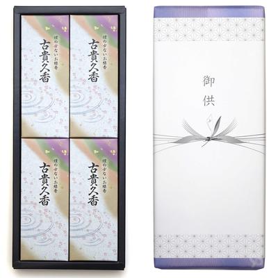 Incenso de Condolências Presentes e Oferendas Sândalo com Exterior Feito em Incenso Baixo para Memorial Budista Primeiro e 49º Dia [Embalagem Kokikuko] Japão,