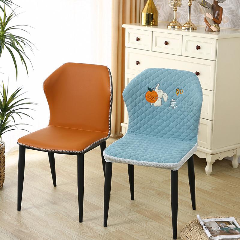

Special-shaped Chair Cover New Universal Chair Cover Special-shaped Chair Cover Home Dining Chair Cover Curved Seat Cover 51*43 cm